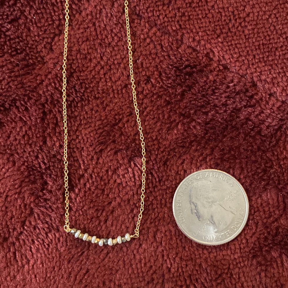 14k Real Gold Necklace - image 4